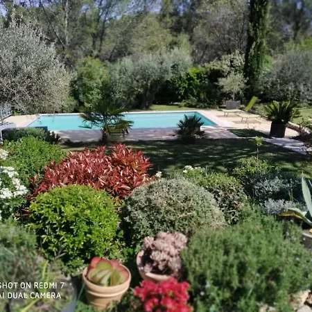 Proche Uzes Petit Avec Grande Cuisine D'ete Et Piscine Ferienhaus Saint-Siffret
