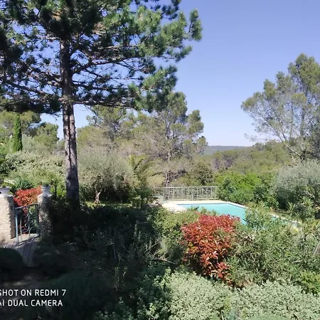 Proche Uzes Petit Avec Grande Cuisine D'ete Et Piscine Ferienhaus